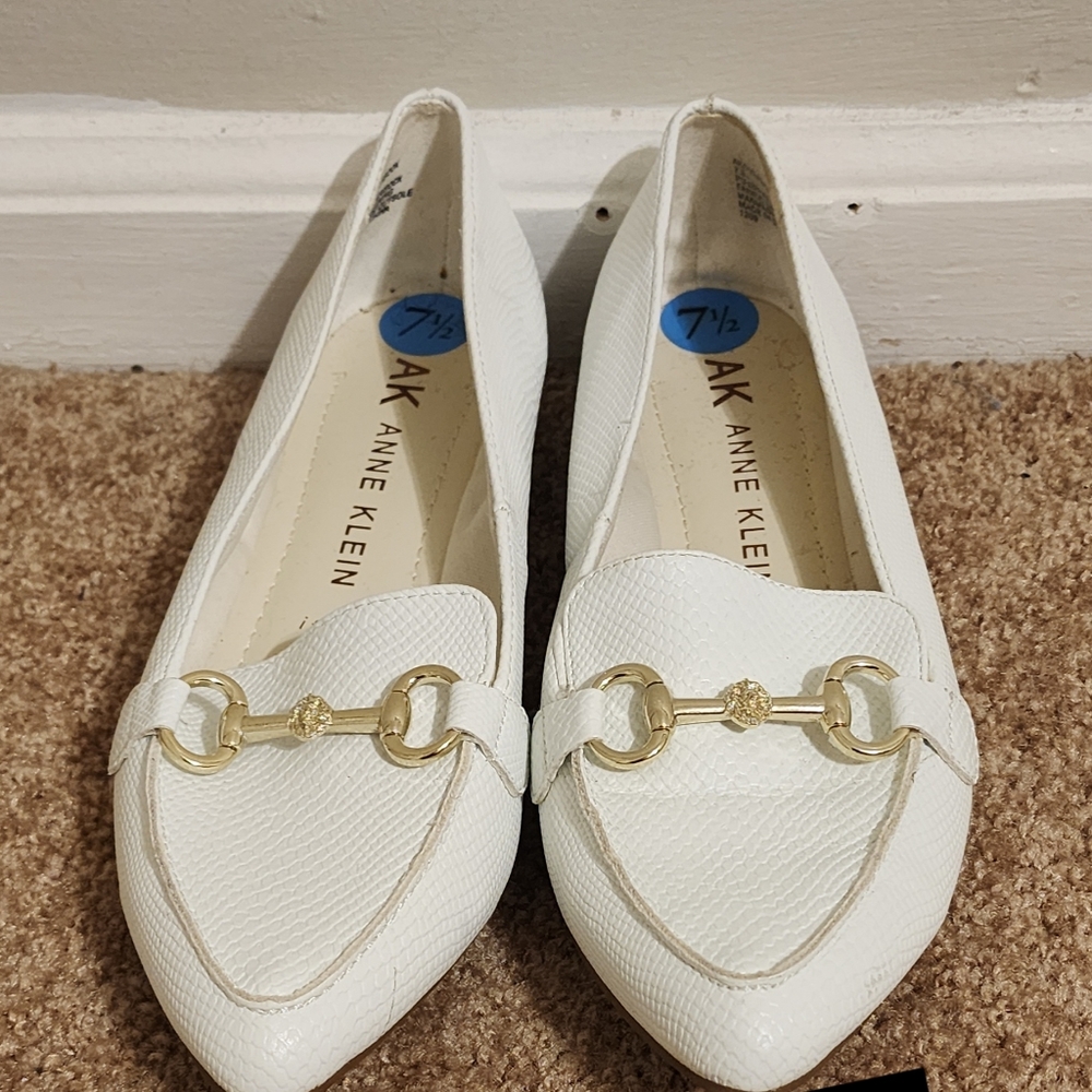 White Flat Shoes